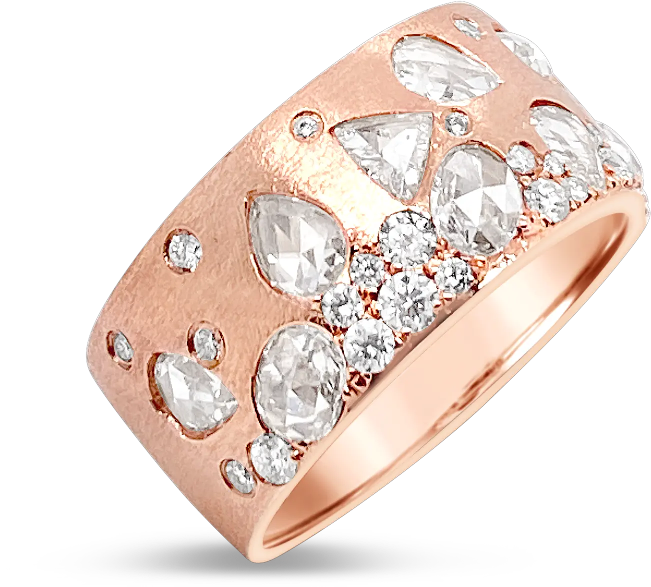 Multi Shape Diamond Band Style Ring U2013 Craiger Drake Designs Solid Png Gucci Icon Ring With Diamonds