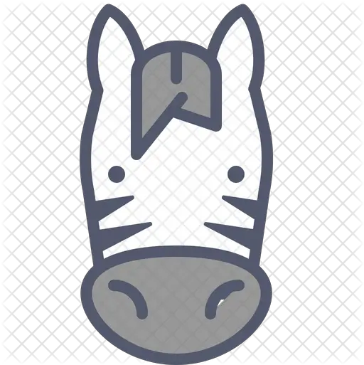 Zebra Icon Cartoon Png Zebra Logo Png