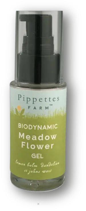 Biodynamic Meadow Flower Healing Gel Skin Care Png Meadow Png