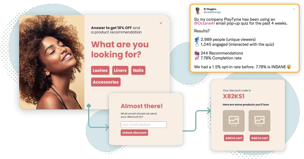 Conversational Pop Ups U0026 Optin Tools Designed To Convert Curly Png Icon Pop Quiz Love Season Answer