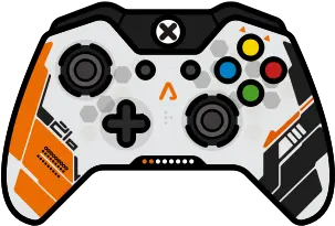 Controller Gamer Titanfall Xbox One Icon Coolest Xbox Controller Designs Png Gaming Controller Png