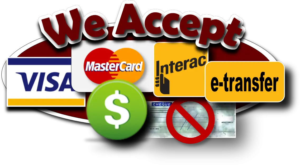 K 9 Komfort Inn Dog Services Home We Accept Visa Mastercard Interac Png Visa Mastercard Icon