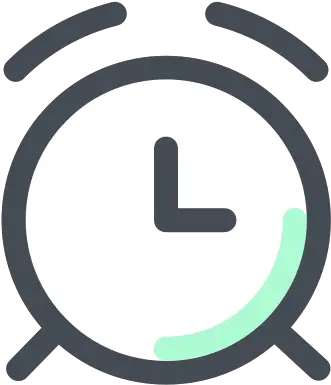 Retro Alarm Clock Icon In Pastel Style Ordnance Military Symbol Png Clock App Icon