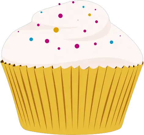 Vanilla Cupcake Illustration Transparent Png U0026 Svg Vector File Cartoon Vanilla Cupcake Png Birthday Cupcake Png