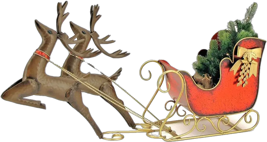 Reindeer Sleigh Png Picture Mart Reindeer Sleigh Png