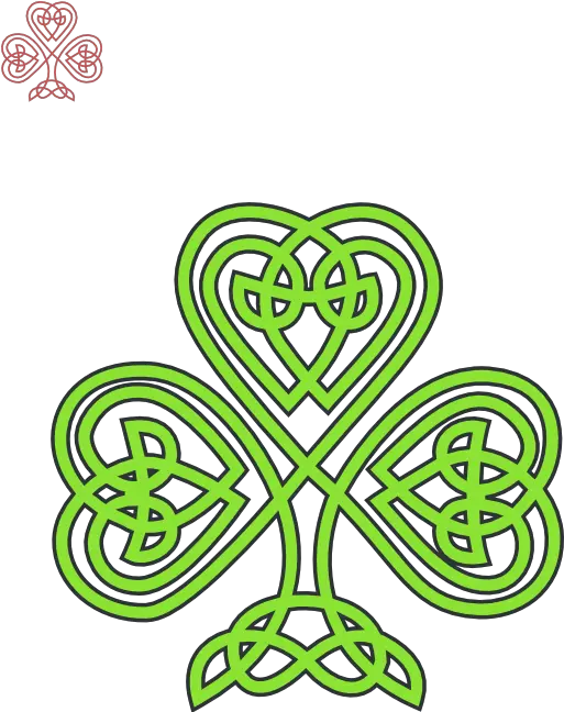 Celtic Shamrock Clipart St Day Celtic Png Shamrock Clipart Png