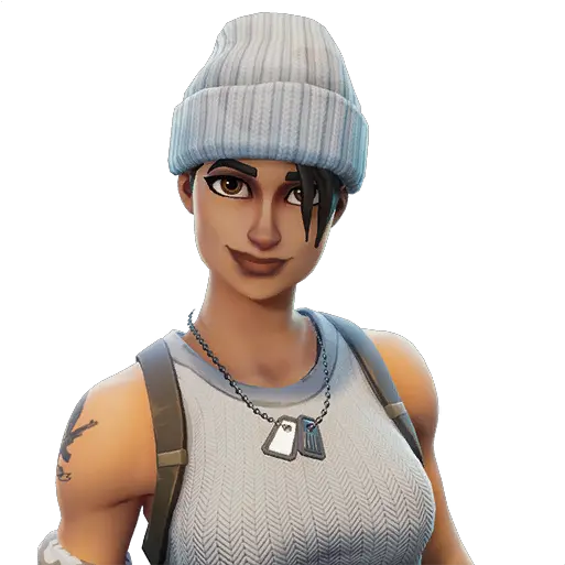 Fortnite Girl Transparent Png Clipart Fortnite Recon Specialist Arctic Assassin Png