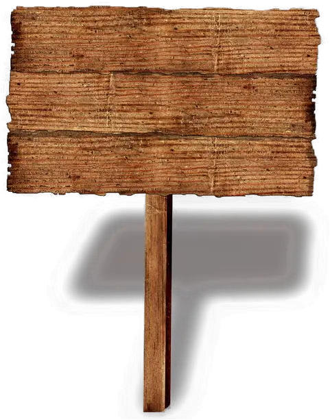Wood Wooden Sign Png Wood Sign Png
