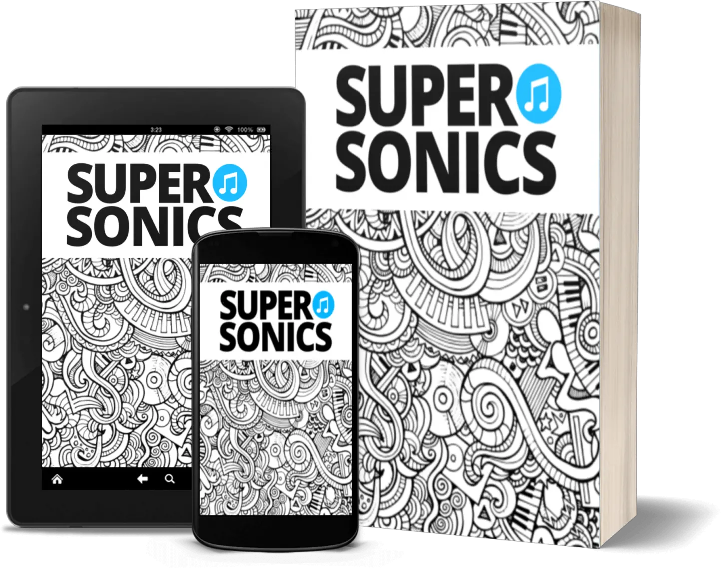Supersonics Piano Smart Device Png Supersonics Logo