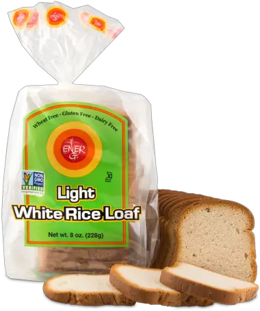 Ener G Light White Rice Loaf Energ Light White Rice Bread Png White Bread Png