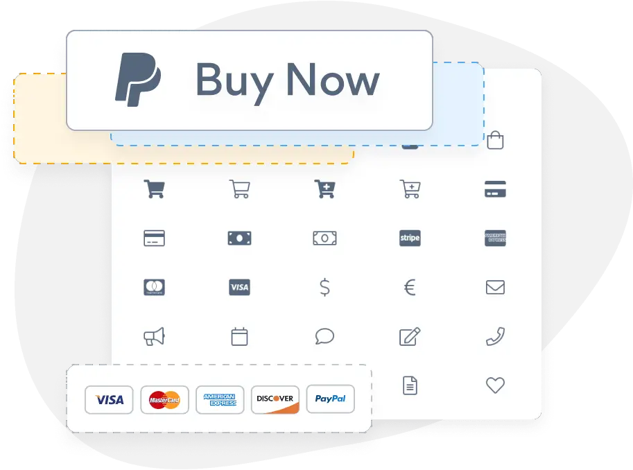 Free Paypal Button Best Rated App For 2021 Horizontal Png Calendar Button Icon