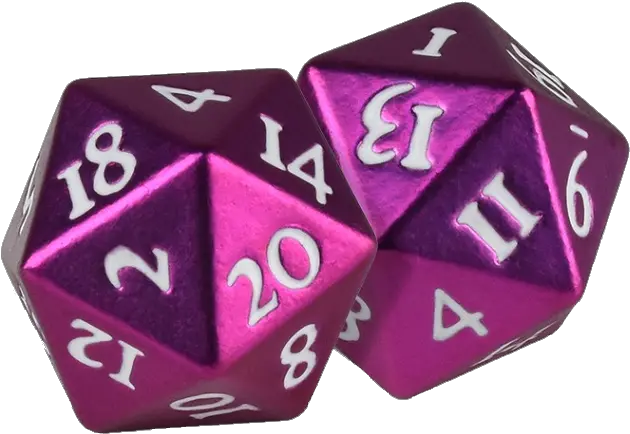 Ultra Pro D20 Dice Set Heavy Metal Pink Ultra Pro D20 Heavy Metal Dice Png D20 Png