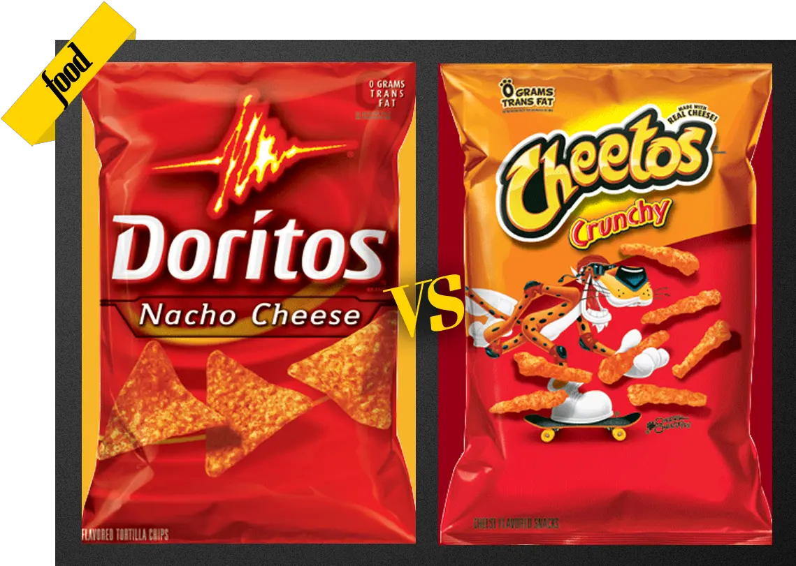 Cheetos Vs Doritos The Ultimate Smackdown Prove Your Life Is A Lie Png Cheetos Png