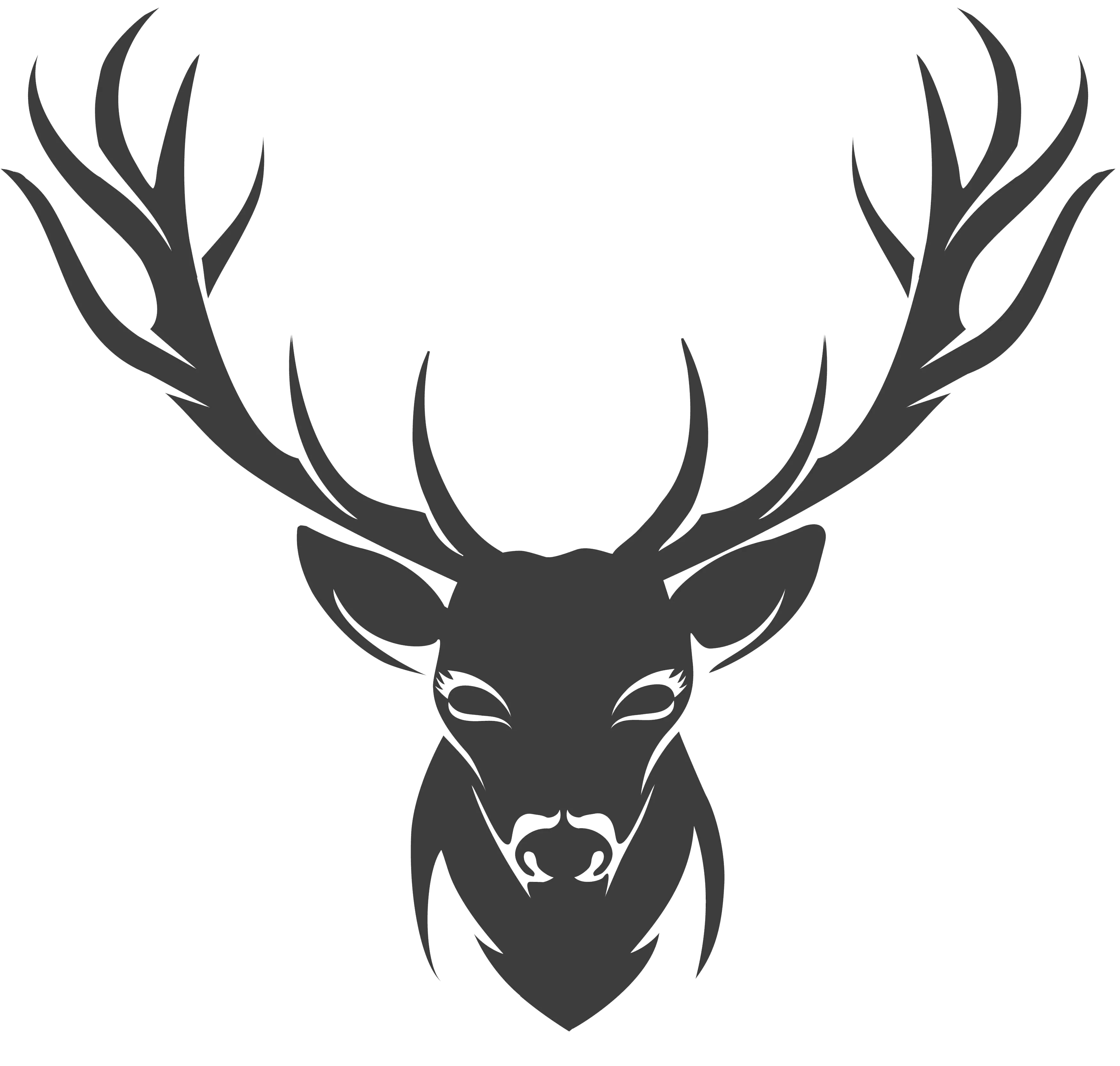 Natural Beard Wax Deer Horn Png Elk Png