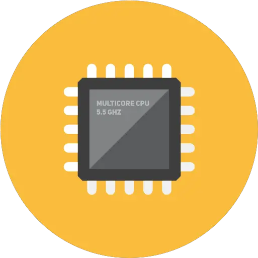 Microchip Icon Cpu Png Microchip Png