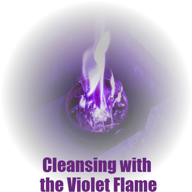 Cleansing With The Violet Flame Of Angels U0026 Stars Print Plan Png Purple Flame Png