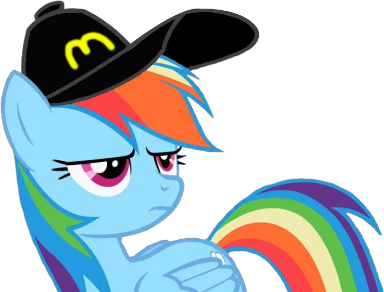 282015 Edit Mcdonaldu0027s Mcdonalds Swag Pegasus Pony My Little Pony Rainbow Dash Icon Png Mcdonalds Logo Transparent Background
