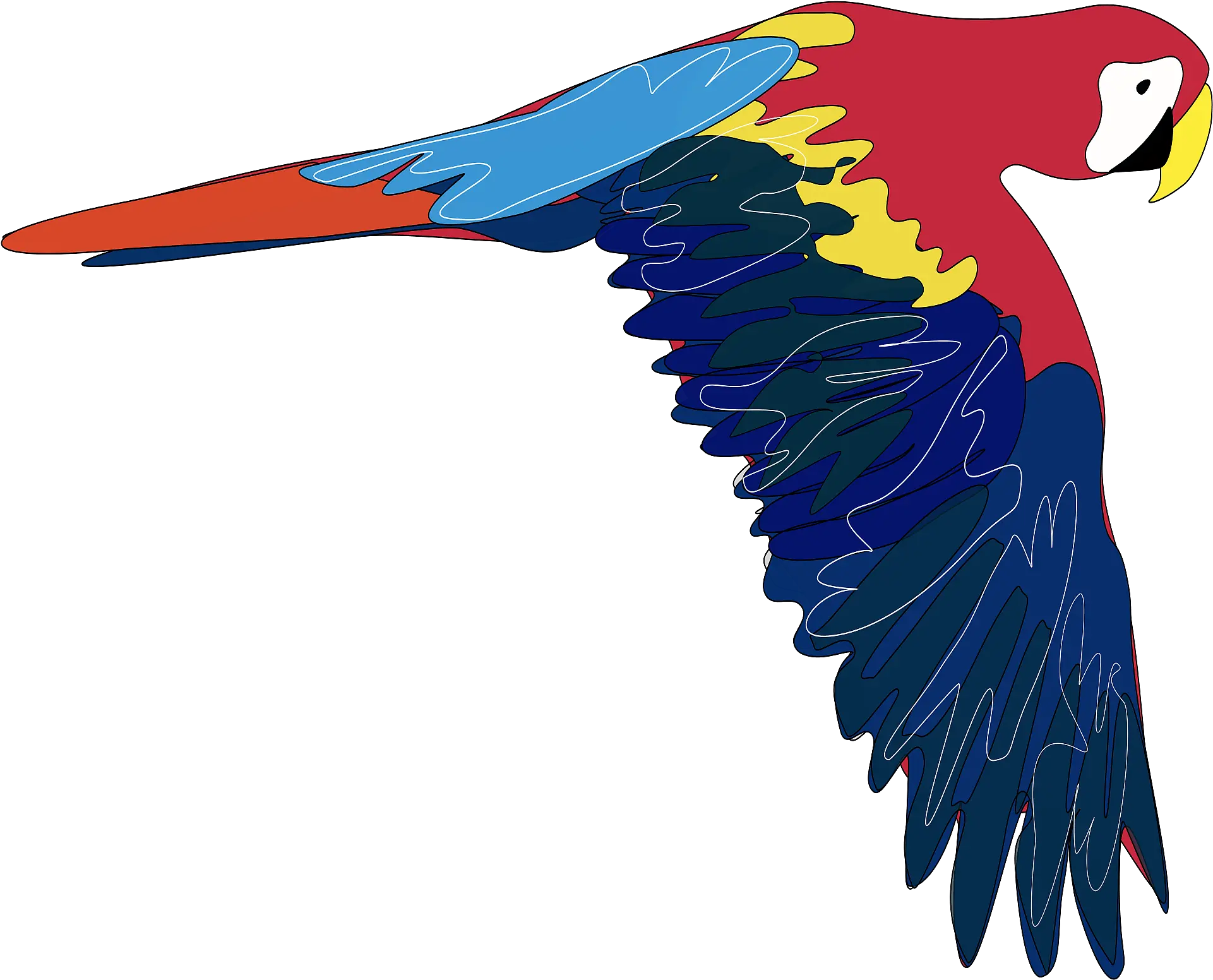 Macaw In Flight Clipart Free Download Transparent Png Parrot Clip Art Macaw Png