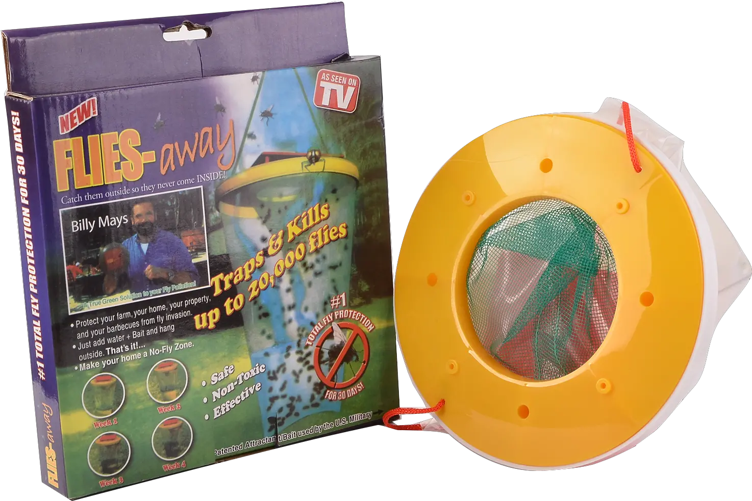 Kills Up To 20 000 Flies Safe Non Flies Away Png Billy Mays Png