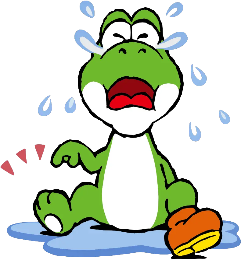 View Samegoogleiqdbsaucenao Sad Yoshi Lost The Shoe Png Yoshi Png