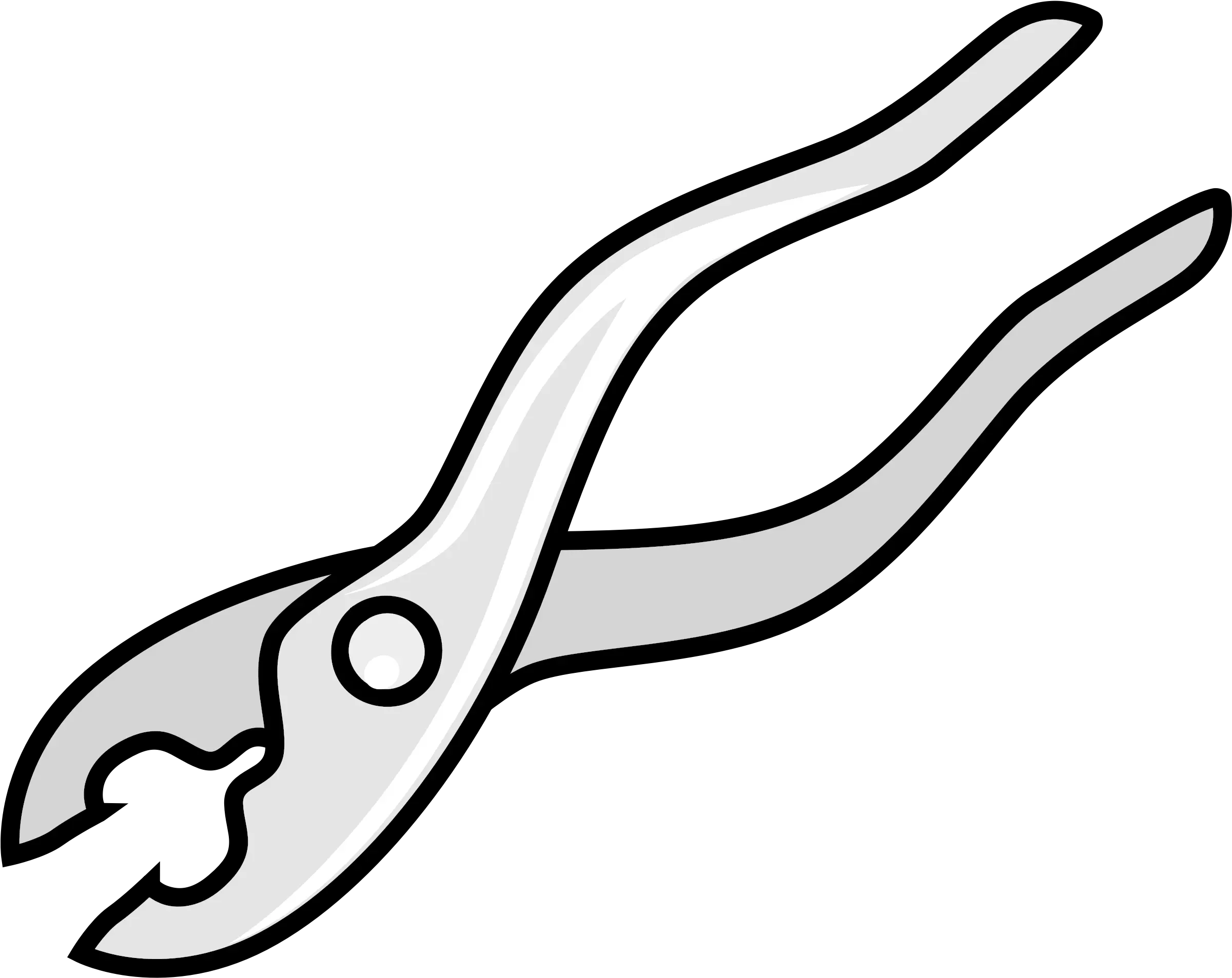 Needle Nose Pliers Tool Slip Joint Pliers Clip Art Png Woodworking Hand Tools Outline Icon