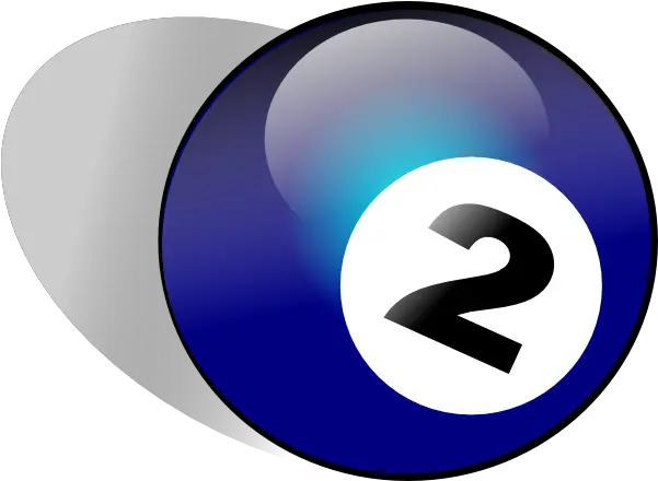 Ball Number 2 Clip Art Number 2 Clipart Png Number 2 Png