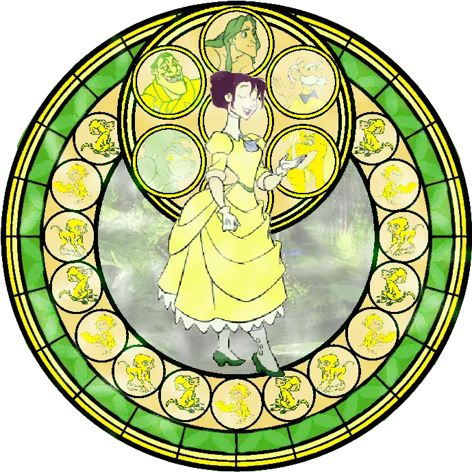 Download Kingdom Hearts Heart Png Kingdom Hearts Princess Kingdom Hearts Princess Stained Glass Kingdom Hearts Png png