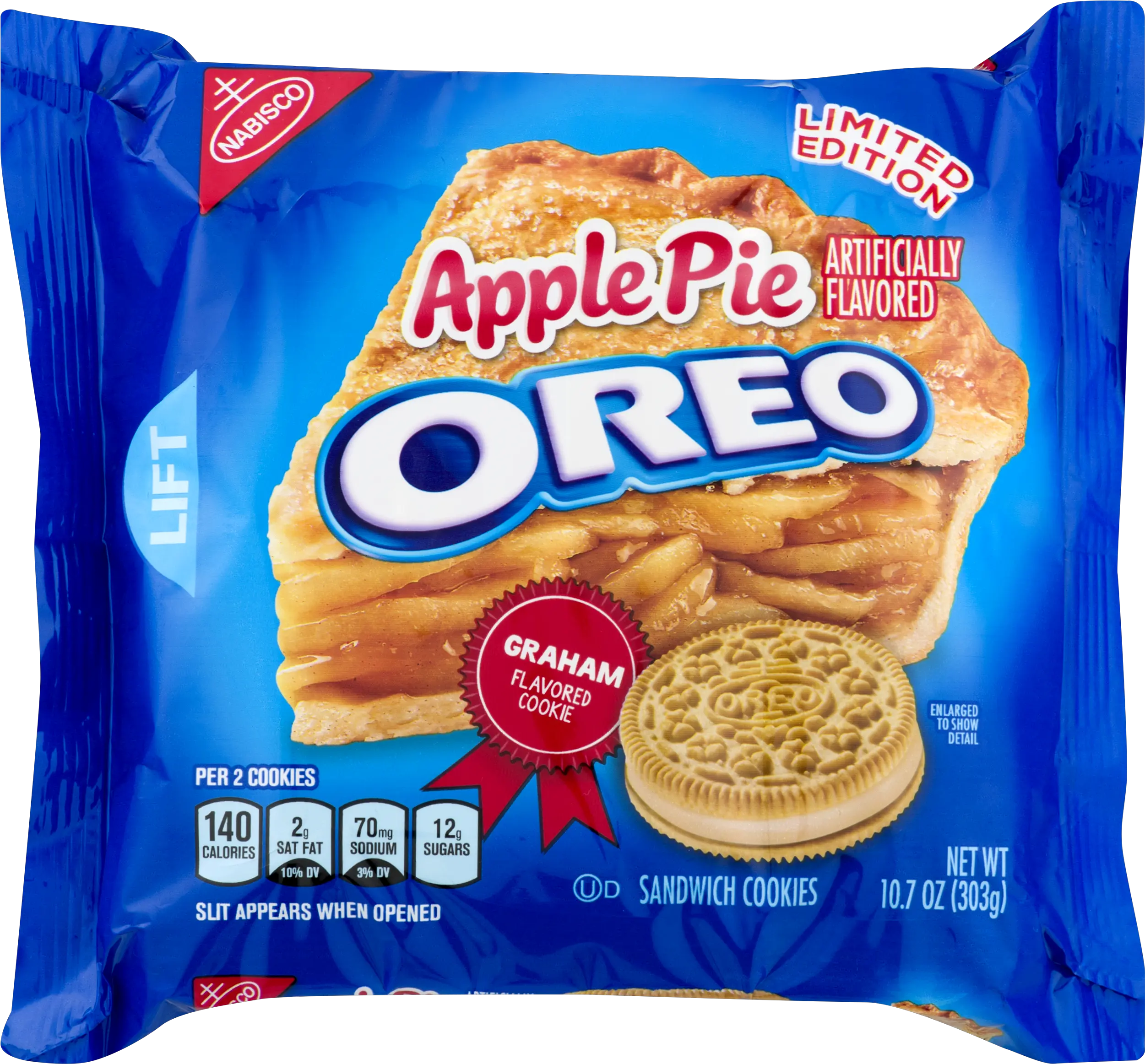Download Apple Pie Oreo Full Size Png Image Pngkit Crazy Flavors Of Oreos Oreo Png