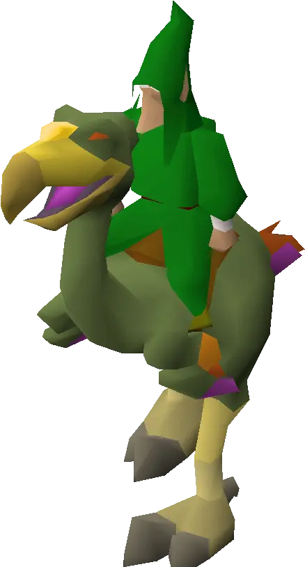 Mounted Terrorbird Gnome Gnome Terrorbird Runescape Png Gnomed Png