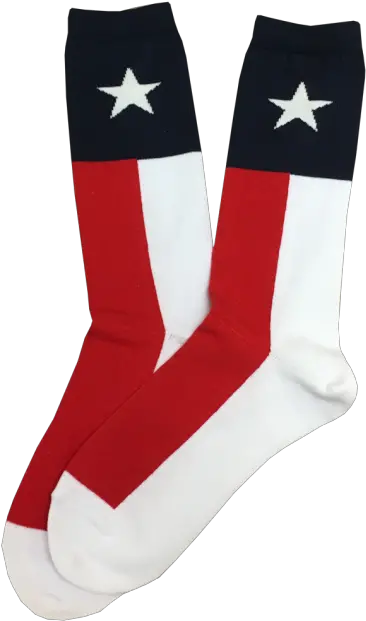 Texas Flag Socks 3347 By Products Sock Png Texas Flag Png