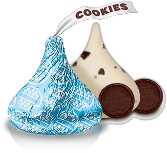 Kisses Chocolate Hershey Cookies And Cream Kisses Png Hershey Kiss Logo