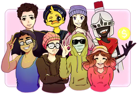 210 Reddit Crew Gang Ideas Youtubers Youtube Memes Reddit Crew Fanart Png Callmecarson Icon