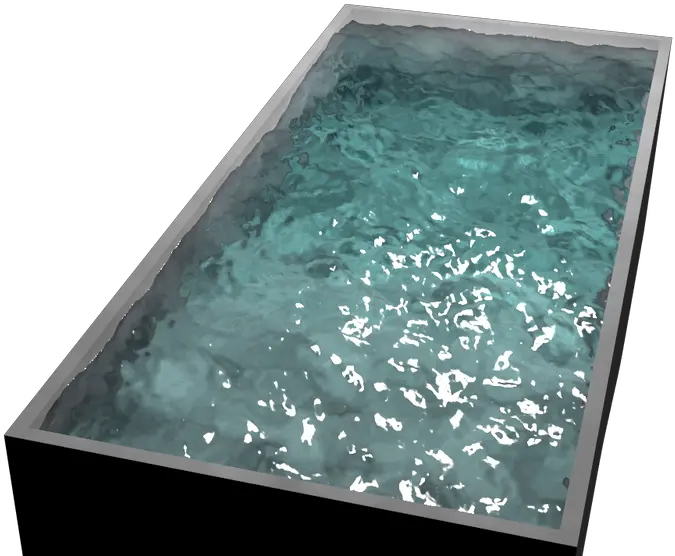 Solved Image Refraction At Bottom Of A Swimming Pool Fails Bathtub Png Pool Water Png