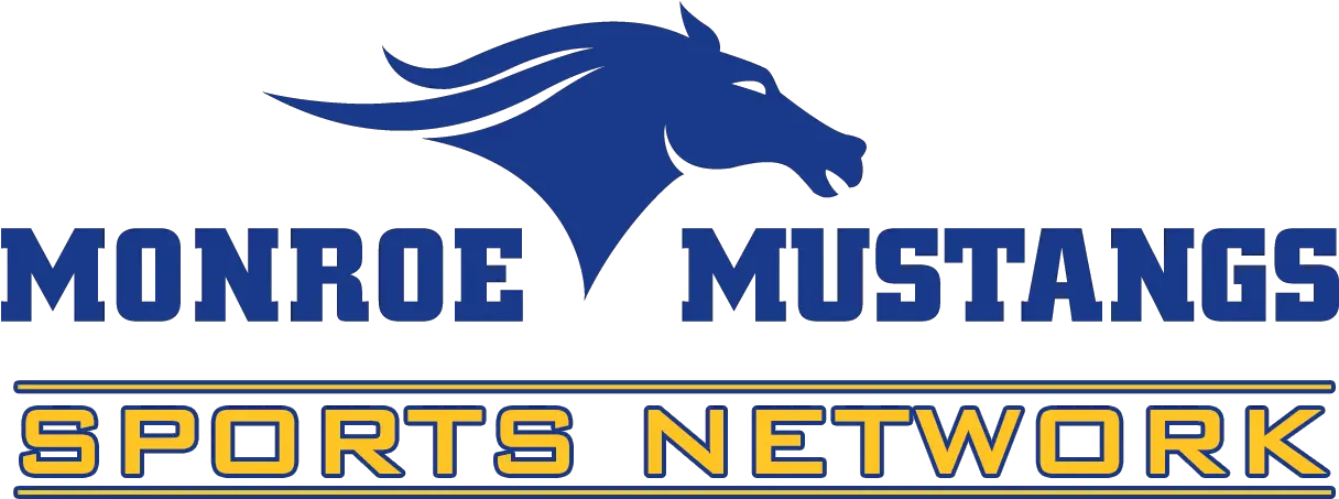 Mustang Logo Monroe Mustangs Logo Transparent Png Monroe College Sport Logo Mustang Logo Png