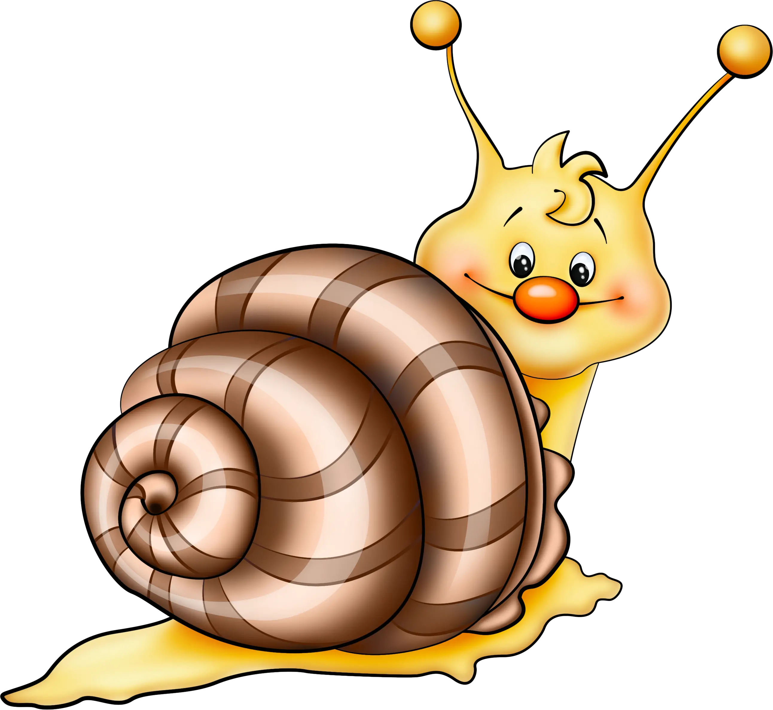 Brown Snail Cartoon Png Picture Snail Cartoon Png Nose Clipart Png