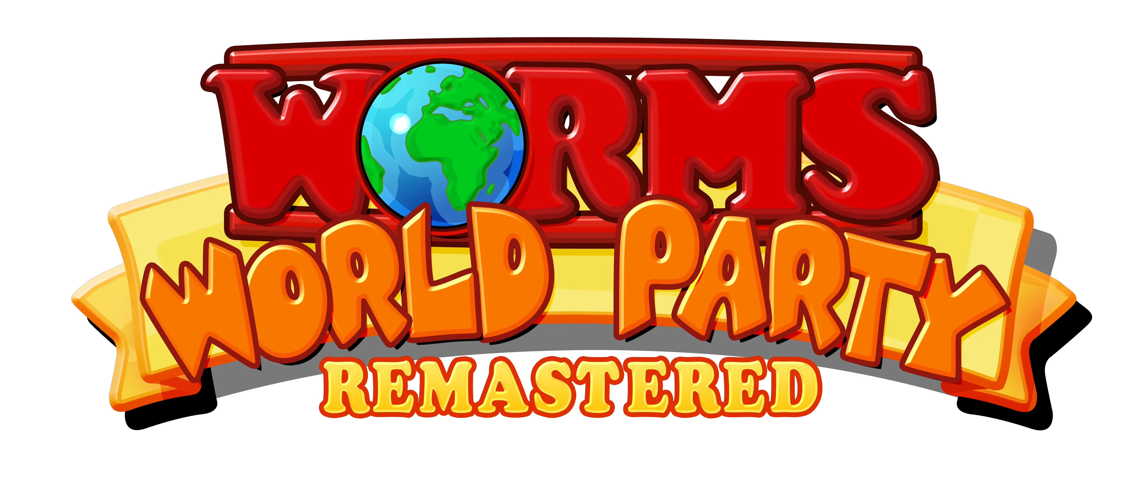 Worms World Party Remastered Coming To Pc July Online Worms World Party Logo Png July Png