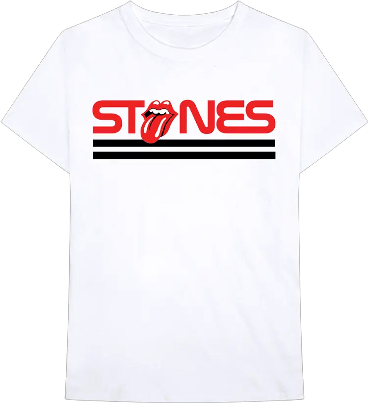Rolling Stones Rock White T Rock White T Shirt Png White Tshirt Png