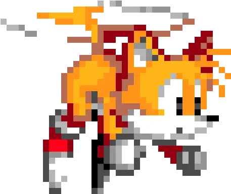 How To Animate Tails In A 3d Sonic Game Cross Stitch Video Games Png Sonic And Tails Logo png