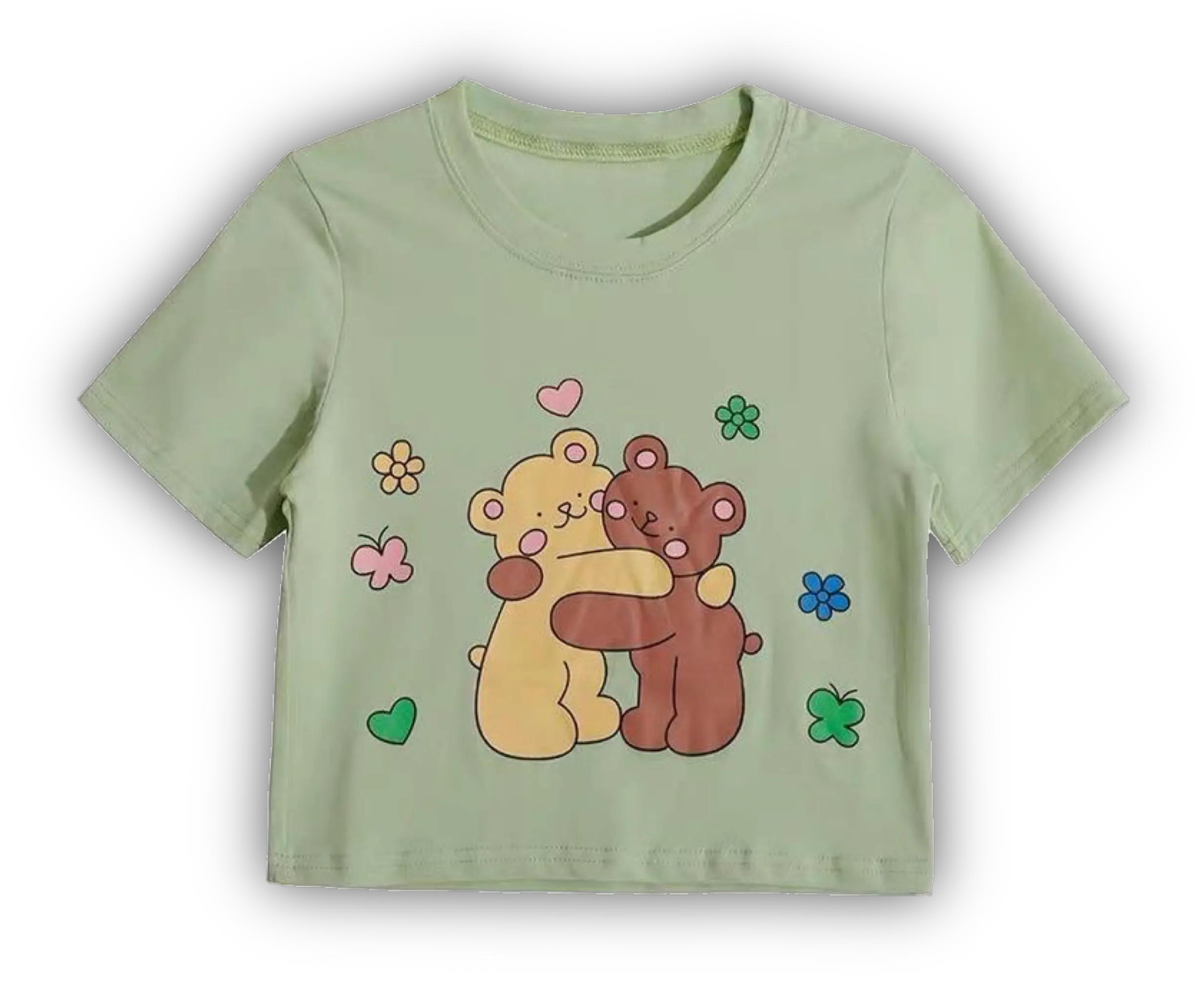 Bears Design Cute Aesthetic Sticker By Bub Cute Aesthetic Shirt Designs Png Green Tshirt Png