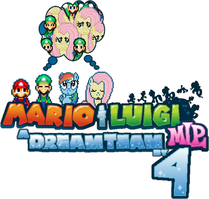 Logo By Icelucario20xx Mario And Luigi Dream Team Mlp Png Bowser Logo