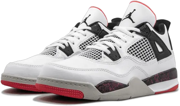 Download Air Jordan 4 Retro Sneakers Hd Png Download Basketball Shoe Air Jordan Png