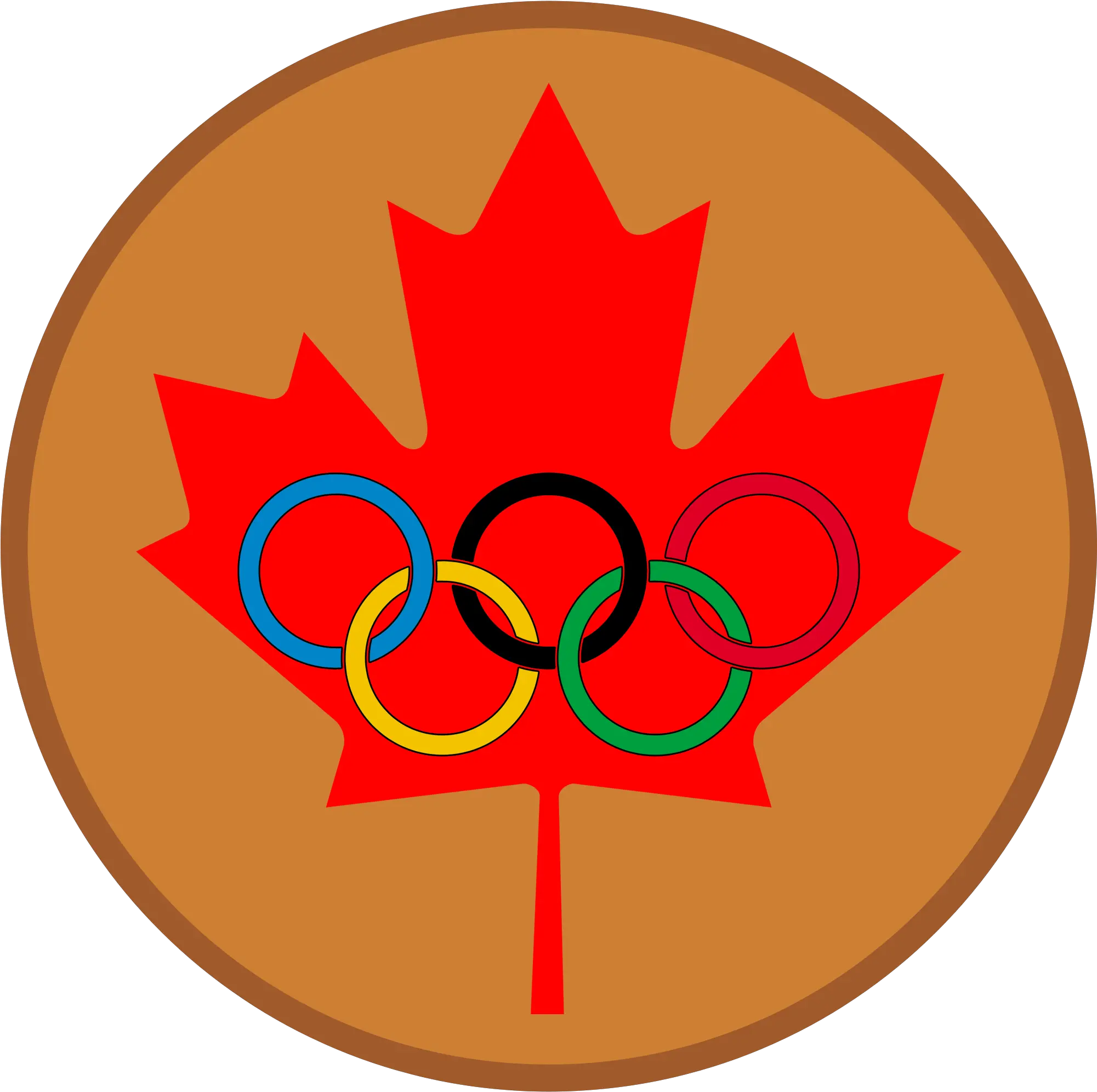 Download Maple Leaf Olympic Bronze Medal Canada Maple Leaf Canada North America Flags Png Leaf Silhouette Png png