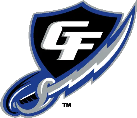 Georgia Force Primary Logo 2002 Gf On Black Shield With Georgia Force Logo Png Gladiator Logos