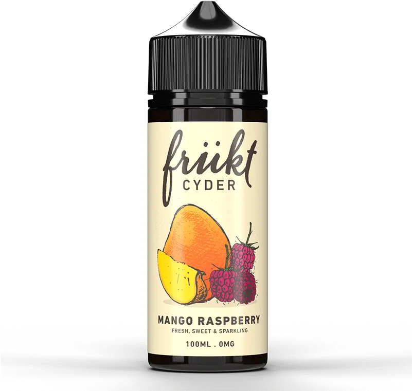 Mango Raspberry By Frukt Cyder Frukt Cyder Mixed Berries Png Raspberries Png