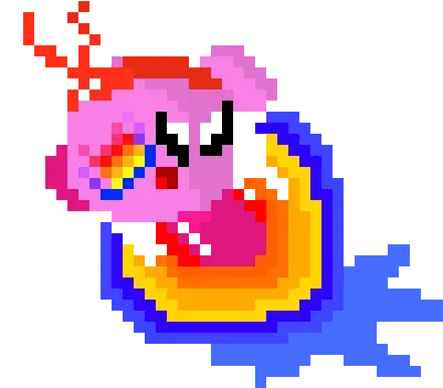 Png Kirby Power 1 Pixel Art Maker Cartoon Kirby Png