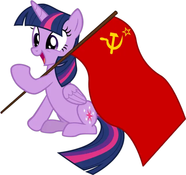Twilight Sparkle Brings Communism To Equestria Fimfiction Communist My Little Pony Png Twilight Sparkle Png