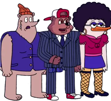 Capicola Gang Regular Show Wiki Fand 2510000 Png Regular Show Fuzzy Dice Regular Show Png
