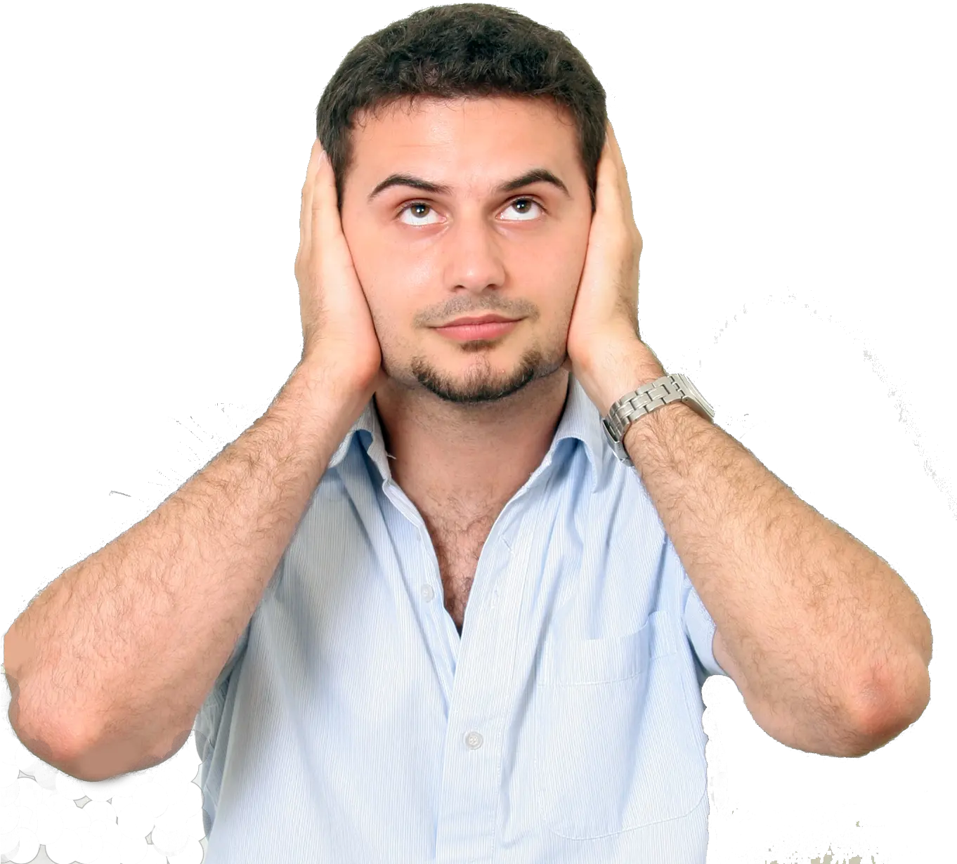 Covering Ears Png Transparent Earspng Images Ear Pain Png Person Looking Png