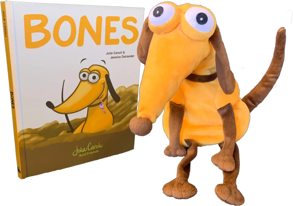 Bones Book Puppet Set Jolie Canoli Png