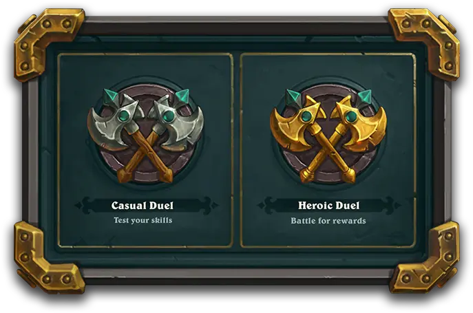 Hearthstone Duels Hearthstone Duels Icon Png Overwatch Gold Player Icon